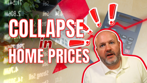 COLLAPSE in home prices? Home prices down 20% What’s a collapse? Is this it? Join me tonight!