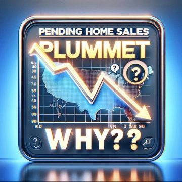 Pending Home Sales Plummet …. Why?